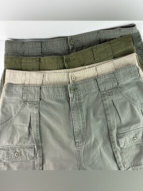 Cabela’s Cargo Shorts Bundle of 4 Pairs